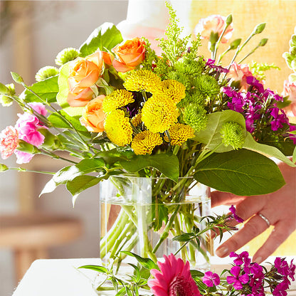 Bold & Bright – A Florist Original –  Tom Thumb, Pleasanton CA
