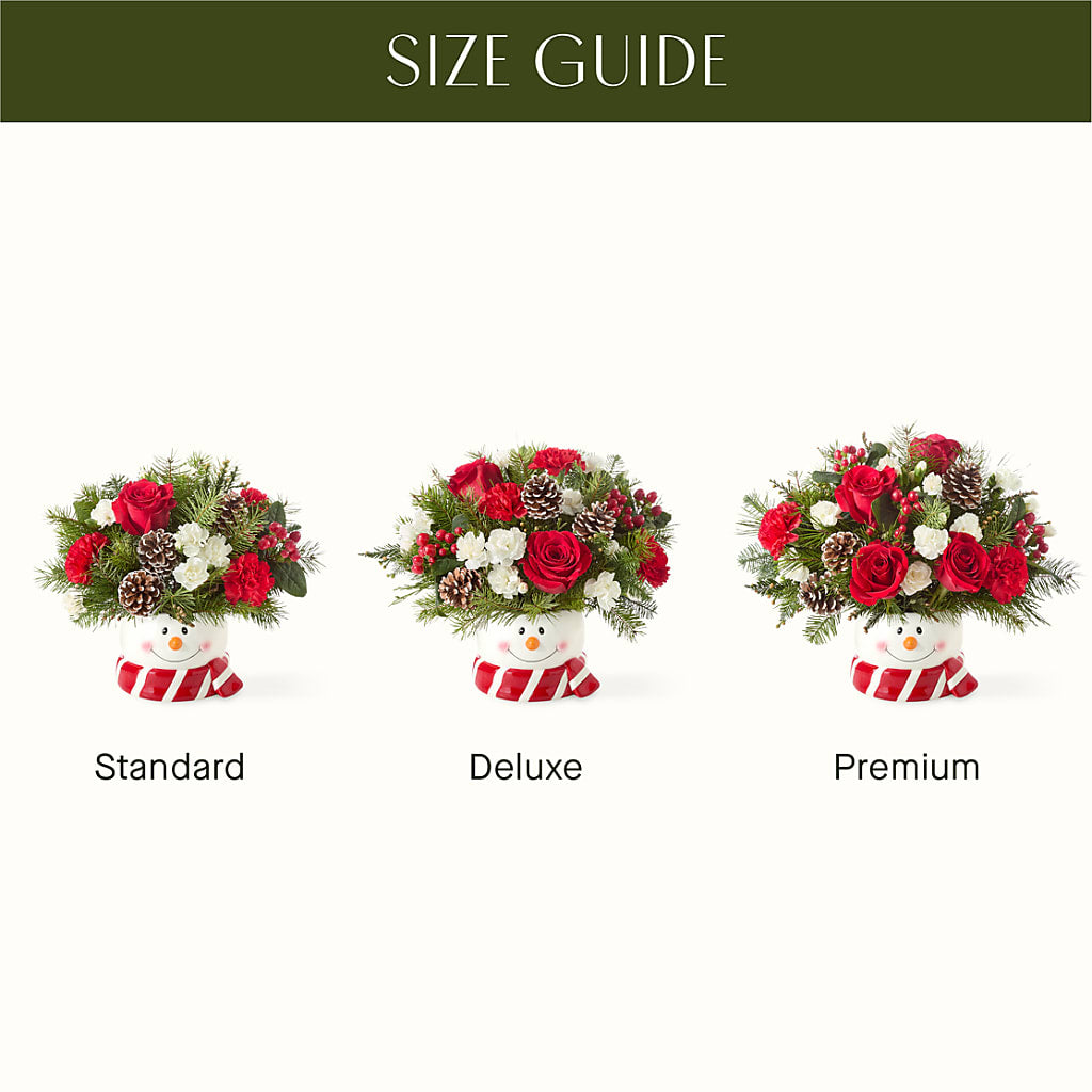 Jolly Snowman Bouquet –  Tom Thumb, Pleasanton CA
