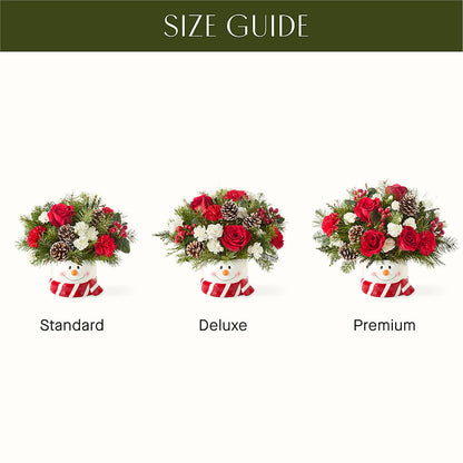 Jolly Snowman Bouquet –  Tom Thumb, Pleasanton CA