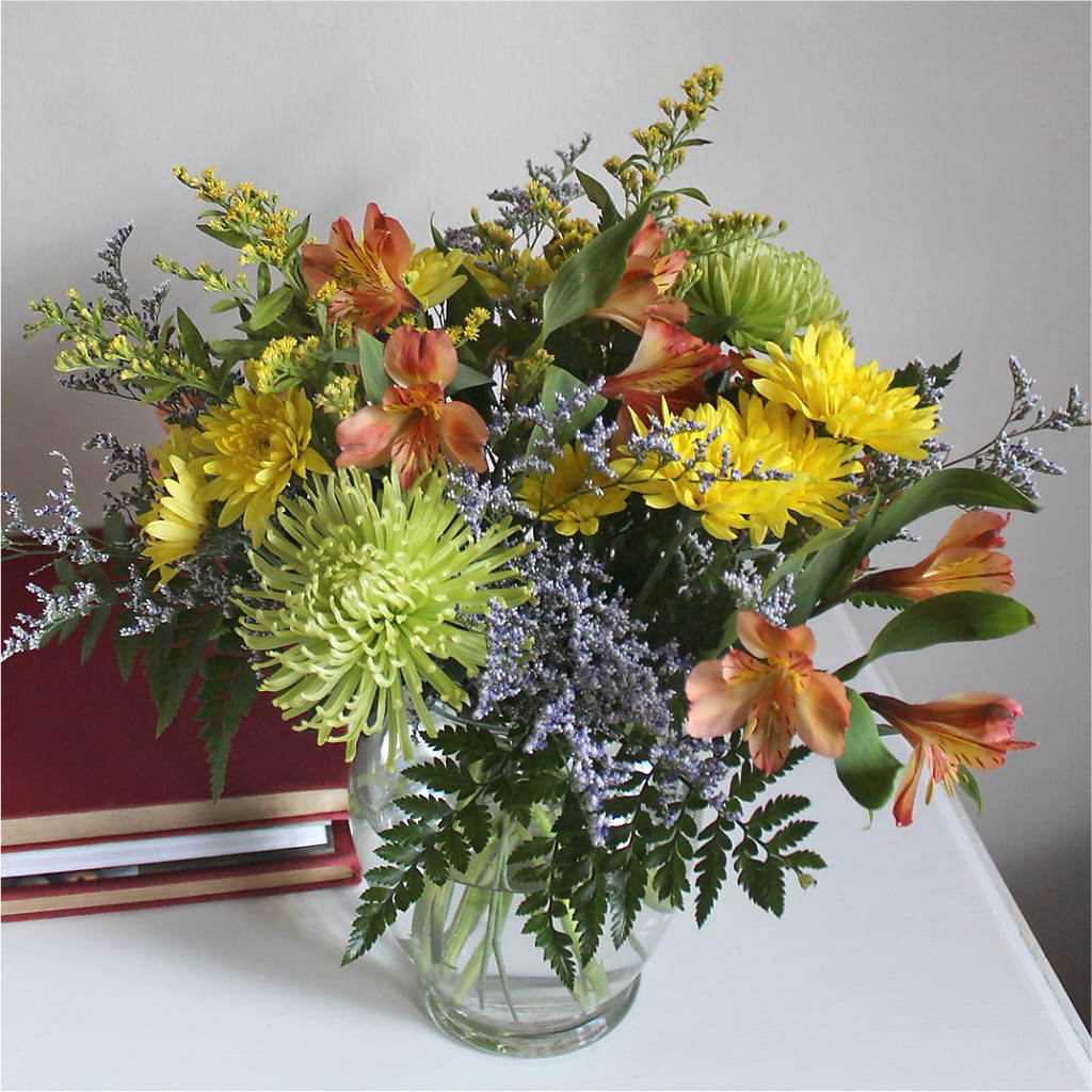 Marmalade Skies Bouquet –  Tom Thumb, Pleasanton CA