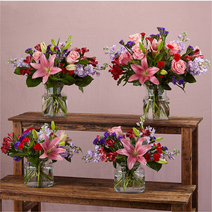 Romantique Bouquet –  Tom Thumb, Pleasanton CA