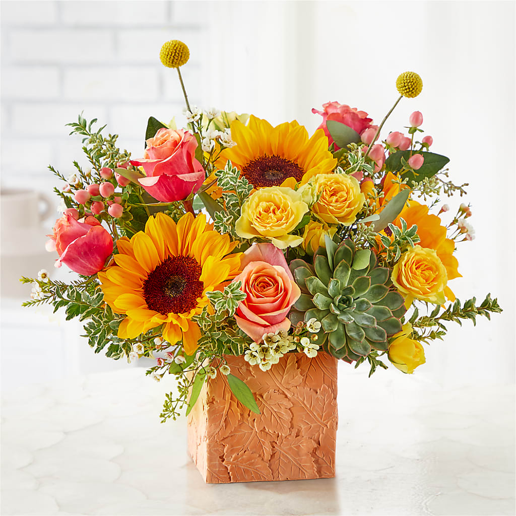 Sunflower Season Bouquet –  Tom Thumb, Pleasanton CA