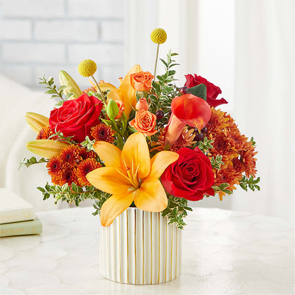 Scarlet Skies Bouquet –  Tom Thumb, Pleasanton CA