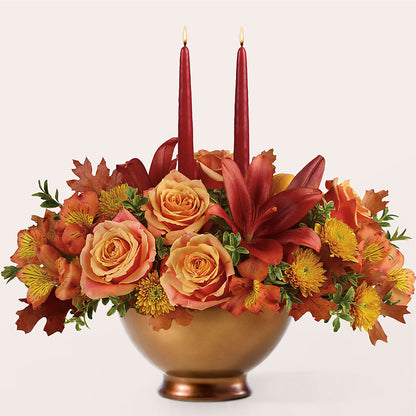 Harvest Table Centerpiece –  Tom Thumb, Pleasanton CA