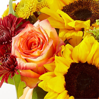 Golden Gourd Pumpkin Bouquet –  Tom Thumb, Pleasanton CA