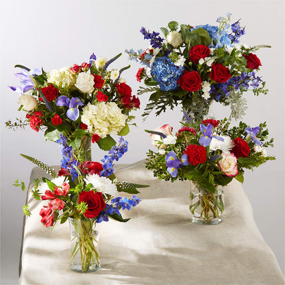Star Spangled - A Florist Original –  Tom Thumb, Pleasanton CA