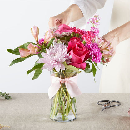 Pink Ribbon - A Florist Original –  Tom Thumb, Pleasanton CA
