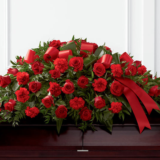 Tribute of Life Casket Spray –  Tom Thumb, Pleasanton CA