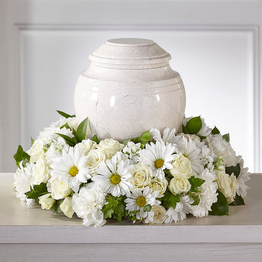 Ivory Gardens Cremation Adornment –  Tom Thumb, Pleasanton CA