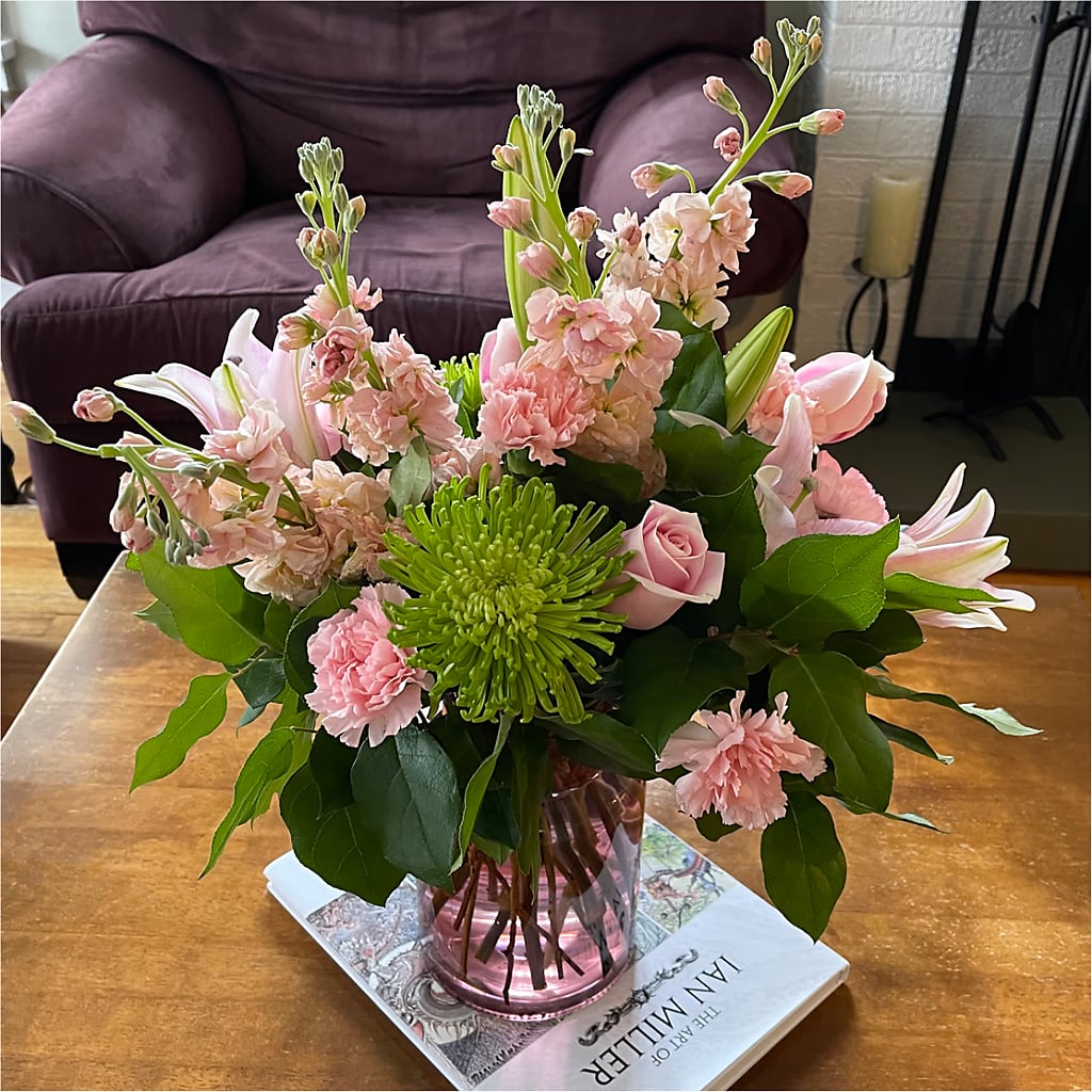 Pretty in Pink Bouquet –  Tom Thumb, Pleasanton CA