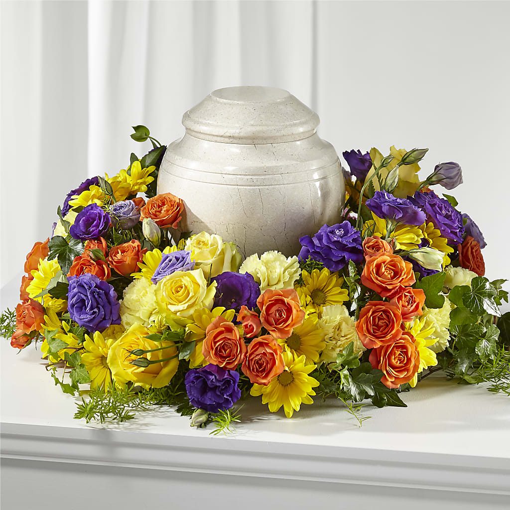 Blossoms of Remembrance Cremation Adornment –  Tom Thumb, Pleasanton CA
