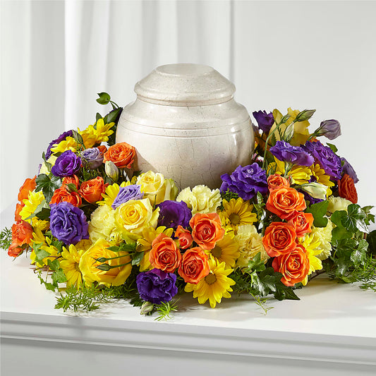 Blossoms of Remembrance Cremation Adornment –  Tom Thumb, Pleasanton CA