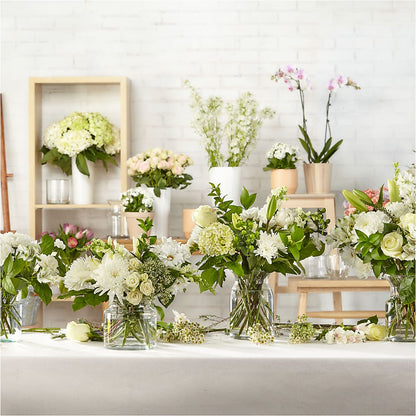 Classic Ivory – A Florist Original –  Tom Thumb, Pleasanton CA
