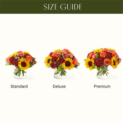 September Sunset Bouquet –  Tom Thumb, Pleasanton CA