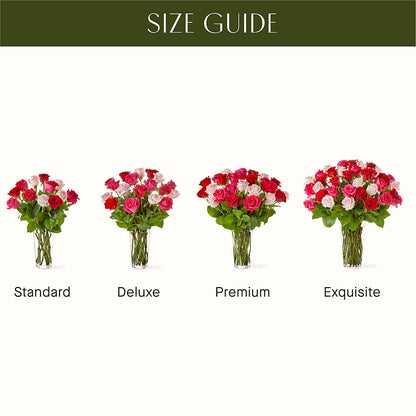 Charming Rose Bouquet –  Tom Thumb, Pleasanton CA