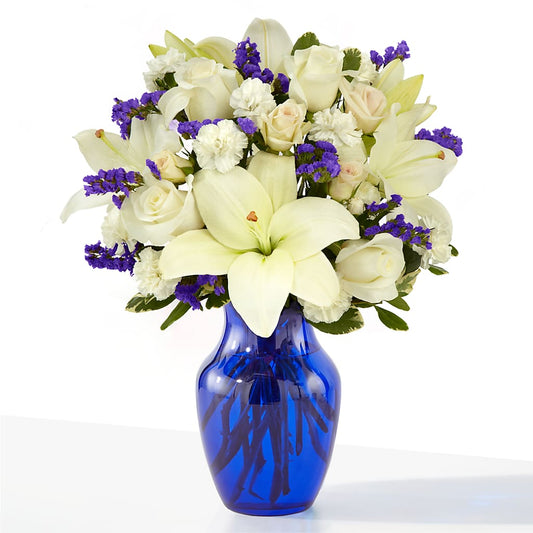 Sapphire Rush Bouquet –  Tom Thumb, Pleasanton CA