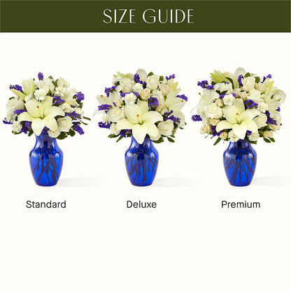 Sapphire Rush Bouquet –  Tom Thumb, Pleasanton CA