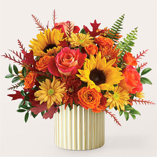 Fall Campfire Bouquet –  Tom Thumb, Pleasanton CA