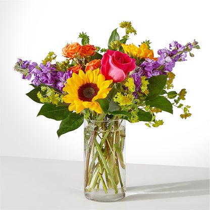 Vibrant Greetings Bouquet –  Tom Thumb, Pleasanton CA