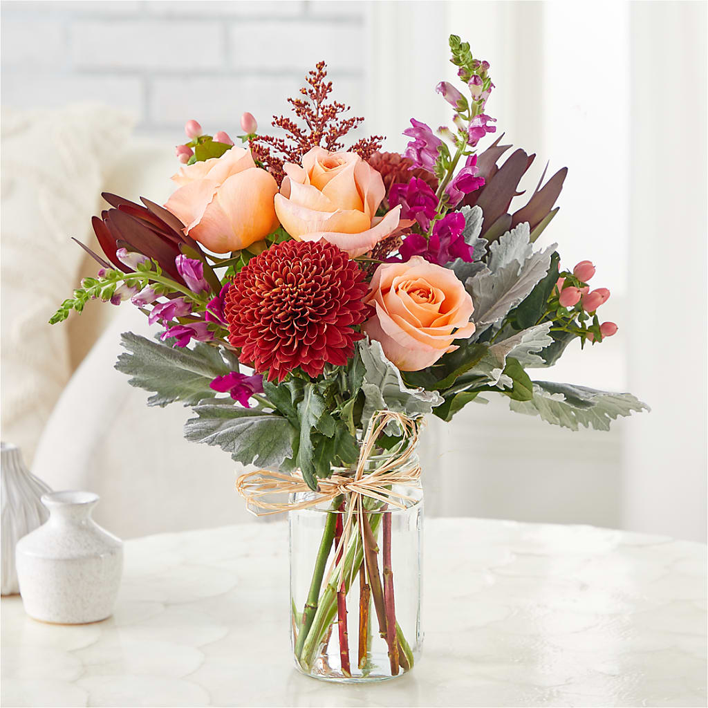 Moody Hues Bouquet –  Tom Thumb, Pleasanton CA