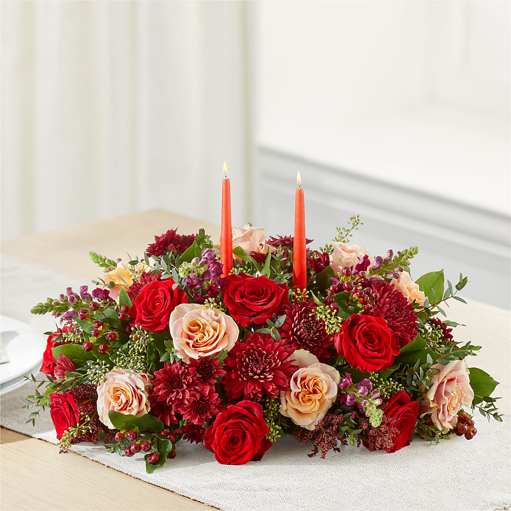 Most Thankful Centerpiece –  Tom Thumb, Pleasanton CA