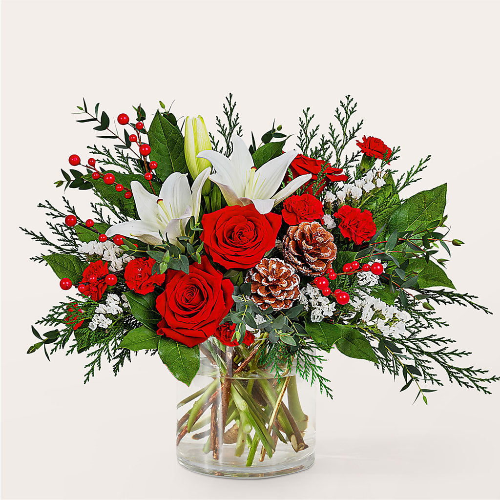 Best in Snow Bouquet –  Tom Thumb, Pleasanton CA